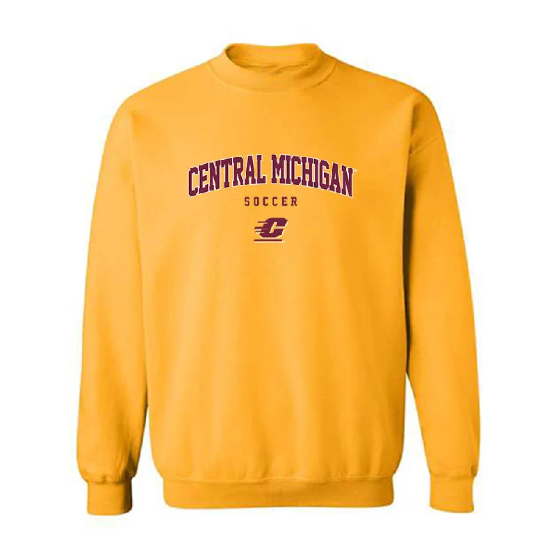 Central Michigan - NCAA Women's Soccer : Madison Bloom - Classic Fashion Shersey Crewneck Sweatshirt Hoodie with Embroidery Detailed Premium
