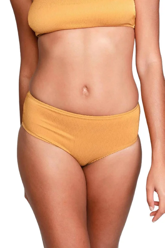 Serena Hipster Bikini Bottom In Ribbed Fabric Shiny metallic bikini, Glamorous, Trendy, Sexy