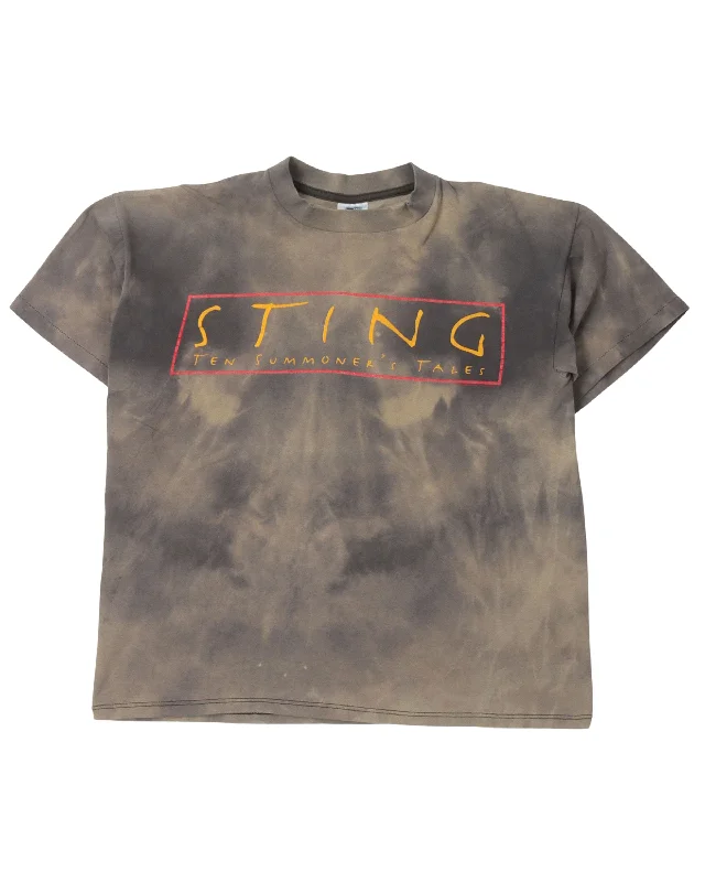 Sting Ten Summoner's Tales T-Shirt-- Mesh Canvas Denim