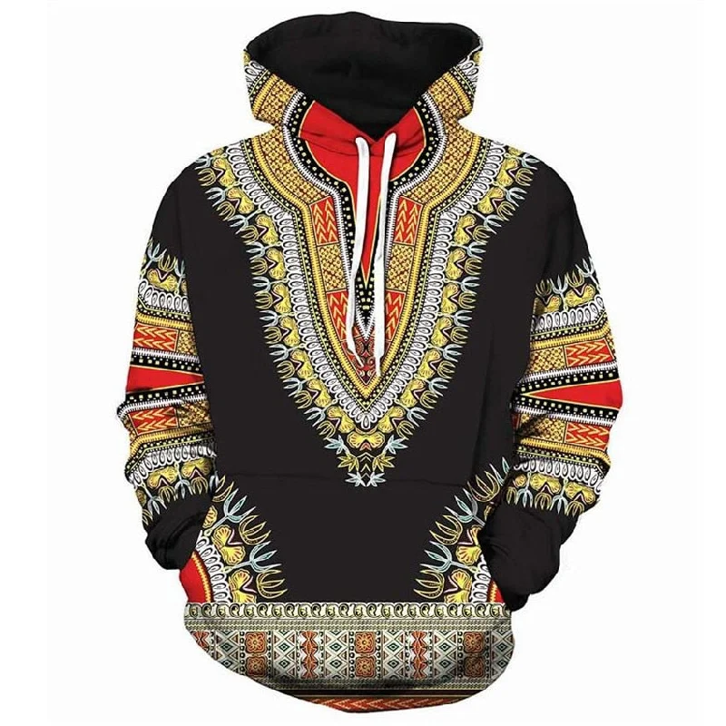 Men Women Hoodies Sweatshirts African folk-custom 3D Print Hooded Sweatshirt Men Hip Hop Streetwear Hoodie Tracksuit Male 5XL Hoodie with Toggle Buttons Decorative Unique