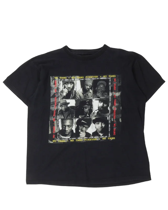 Wu-Tang Forever T-Shirt-- Spandex Blend Rayon Blend Denim Blend