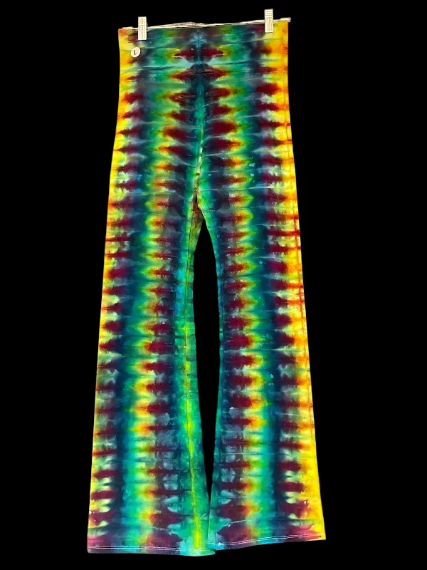 Flared Leggings Large Chic Printed Yoga Pants