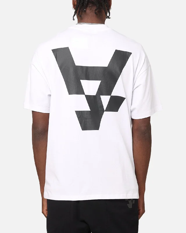 The Anti Order A Logo Merch Boxy T-Shirt White/Black-- Cashmere Blend Cotton Blend Poly Blend
