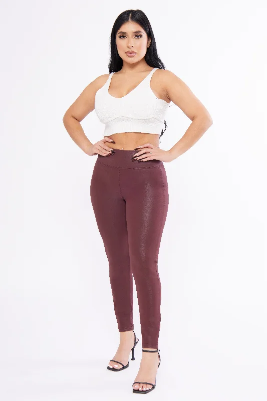 Beyond 4-way Stretch Legging Trendy Black Mesh Leggings