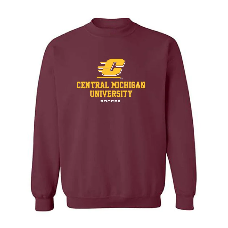 Central Michigan - NCAA Women's Soccer : Madison Bloom - Classic Shersey Crewneck Sweatshirt Hoodie with Patch Decorative Personalized