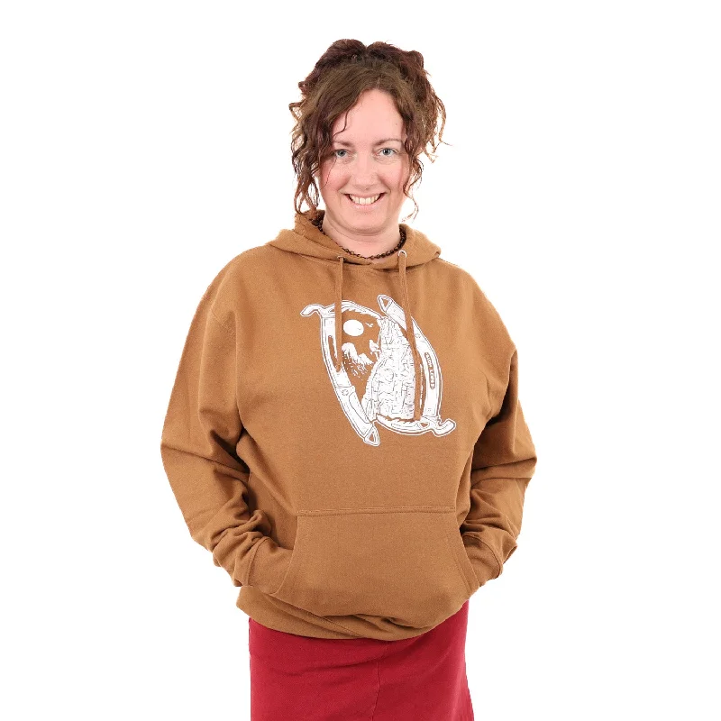 Ice Axe Hoodie Hoodie with Hem Drawcord Adjustable Customizable