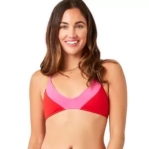 Carve Designs Tamarindo Colorblock Bikini Top Bikini with chain, Glamorous, Trendy, Sexy
