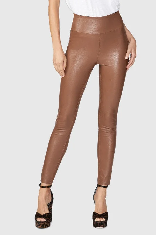 Paige Sheena Legging in Dark Argan Stylish Compression Fit Leggings