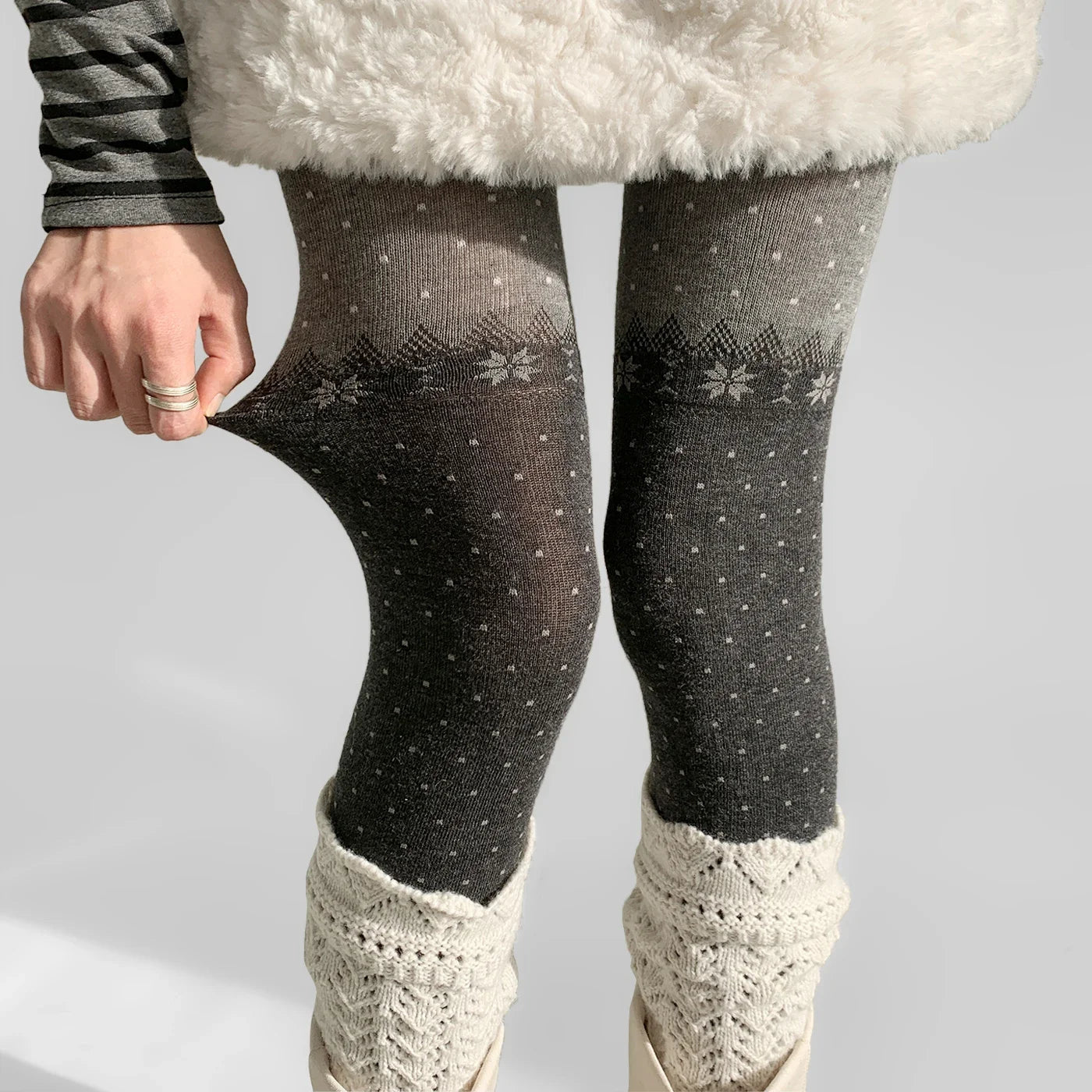 gray stocking