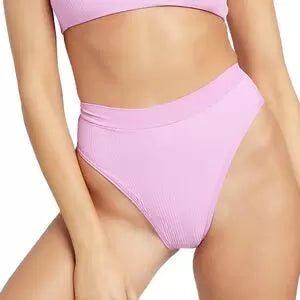 L Space Frenchi Pointelle Rib Bikini Bottom Boho fringe bikini, Trendy, Fun, Sexy