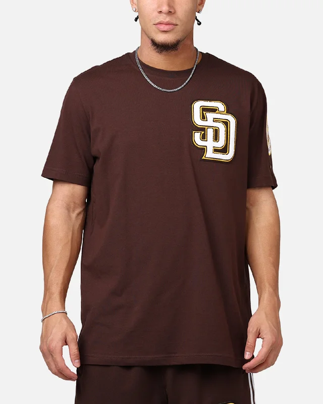 New Era San Diego Padres 'Logo Select Official Team Colors' T-Shirt OTC-- Iron Safe Non-Iron Wrinkle Free