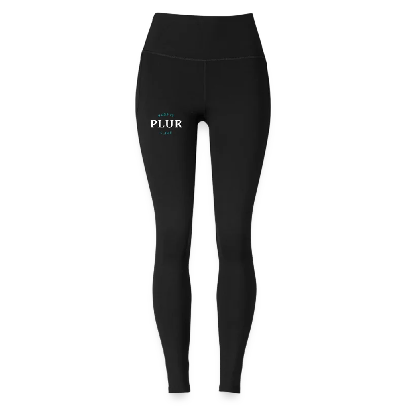 Keep PLUR Alive Under Armour Ladies' Meridian Legging Trendy Patterned Leggings