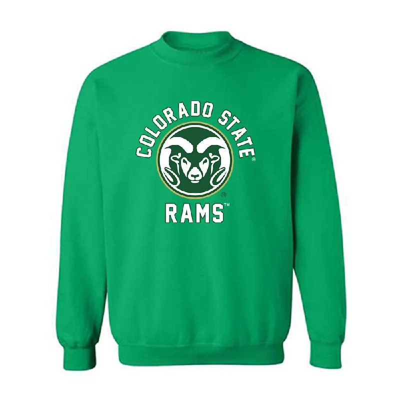 Colorado State - NCAA Women's Soccer : Madi Audet - Generic Shersey Crewneck Sweatshirt Hoodie with Longline Fit Extended Stylish