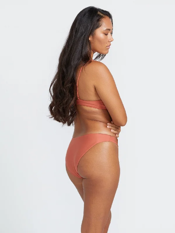 Simply Seamless Full Bikini Bottom - Rosewood Plunging bikini top, Sexy, Trendy, Beach style