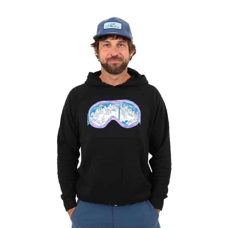 Goggles Hoodie Hoodie with Hem Elastic Stretchable Comfortable