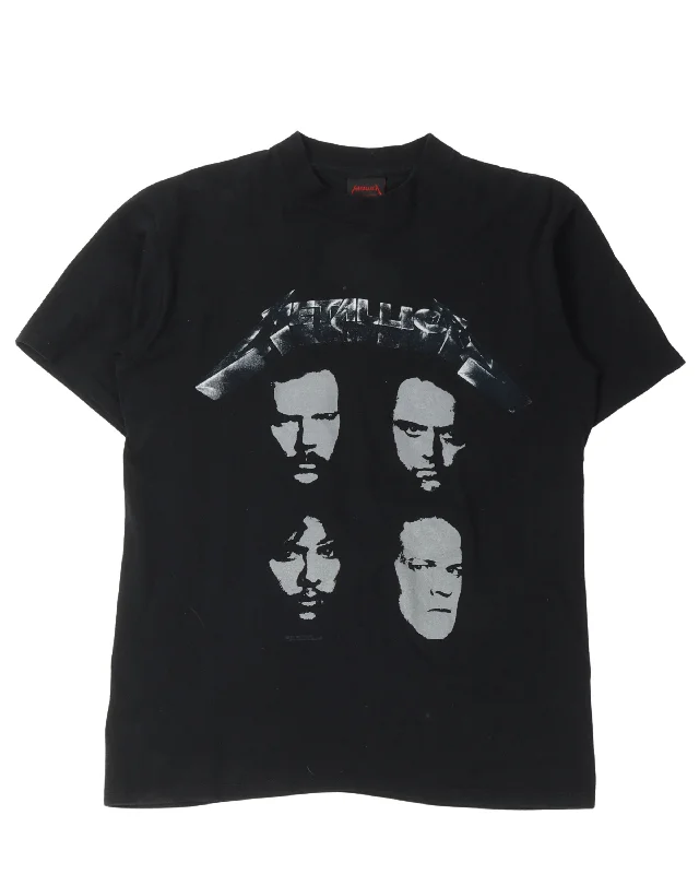 Metallica 1991 Tour T-Shirt-- Chenille Blend Fleece Blend Nylon Blend