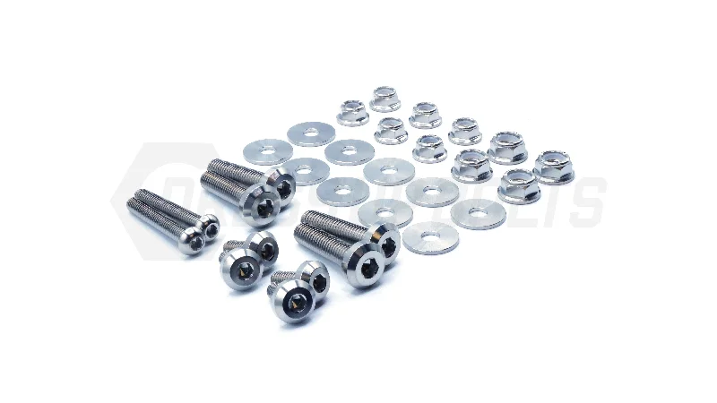 Dress Up Bolts Titanium Hardware Wing Kit - APR GTC-300 (Evo X) empire Waist empire