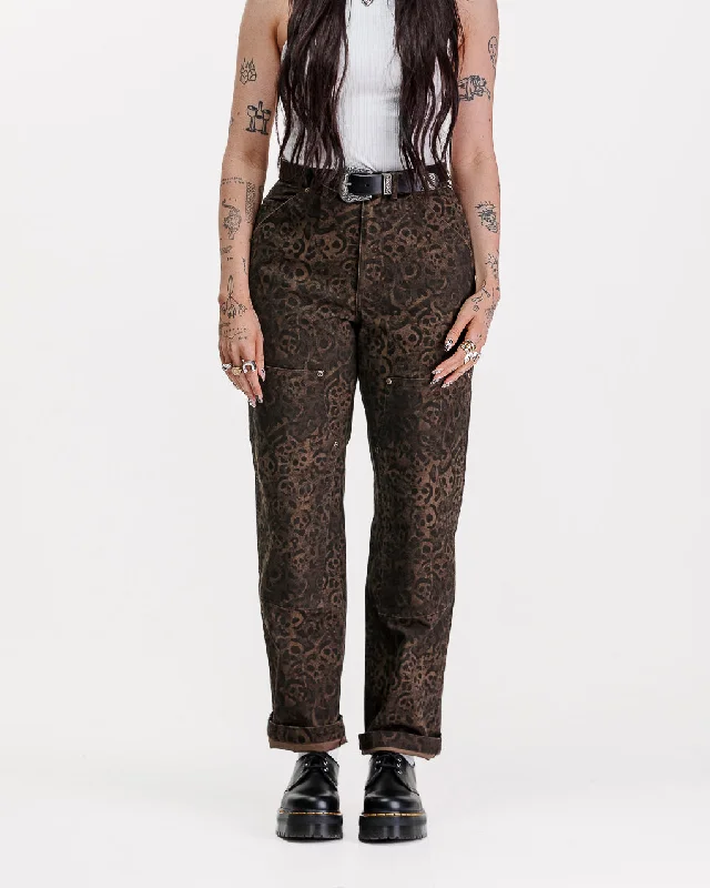 304 Albion Carpenter Pant - Leopard Print Comfy Athletic Pants