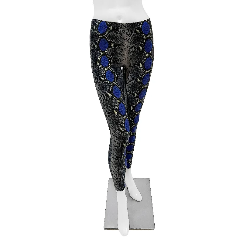 2021 Snake Print Leggings Stylish Compression Fit Leggings
