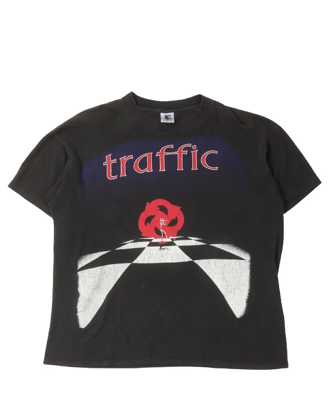 Traffic 1994 World Tour T-Shirt-- Sequined Glittery Shiny