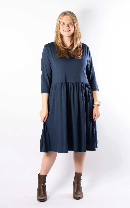 Nova Dress | 3/4 | Short | Navy Tunics Versatile functional