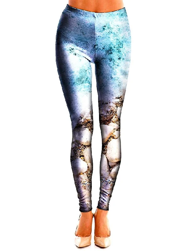 Shoreline Leggings Fashionable Ribbed Knit Leggings