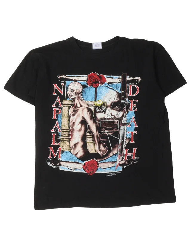 Napalm Death Diatribes T-Shirt-- Fashionable Trendy Casual