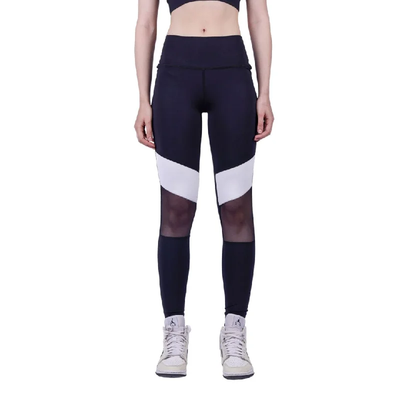 Classic Color Block Leggings Casual Slim-Fit Leggings