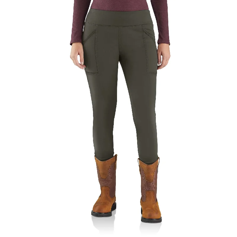 Women's Carhartt Force® Heavyweight Pocket Legging Stylish Ultra Stretch Leggings