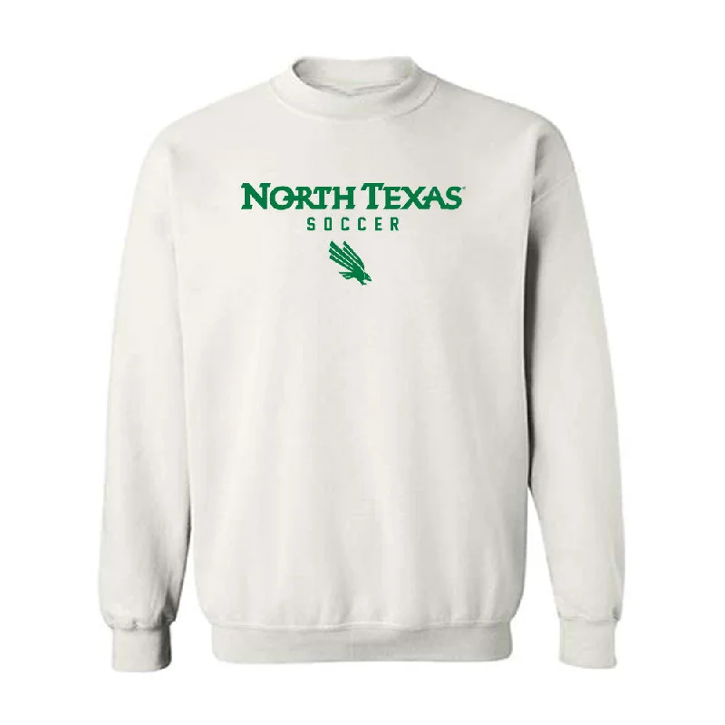 North Texas - NCAA Women's Soccer : Peyton Renfro - Classic Shersey Crewneck Sweatshirt Hoodie with Ribbed Neckline Snug Warm