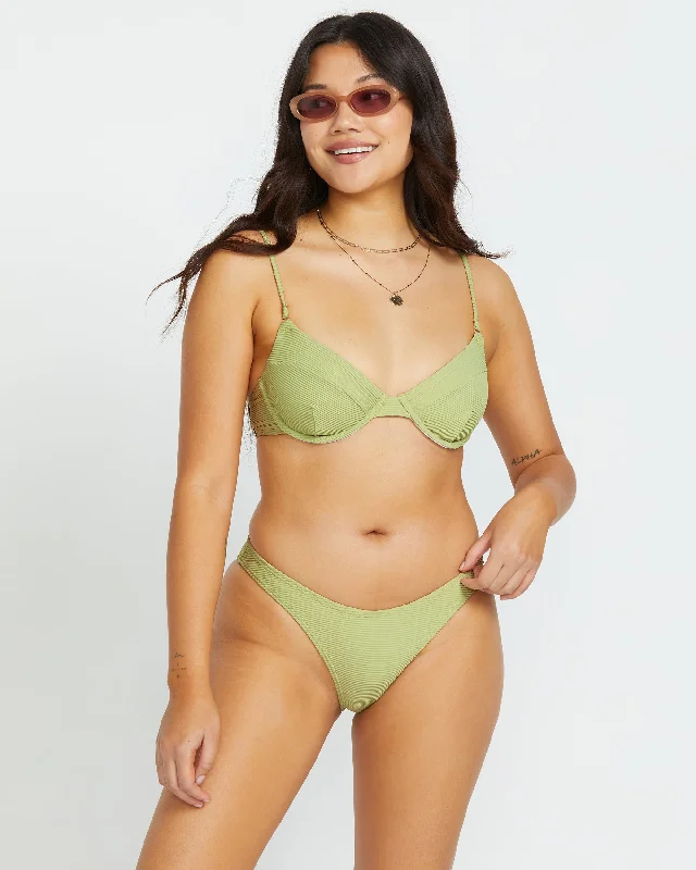 Tanlines Morgan Underwire Bikini Top - Avocado Strappy bikini top, Chic, Sexy, Comfortable