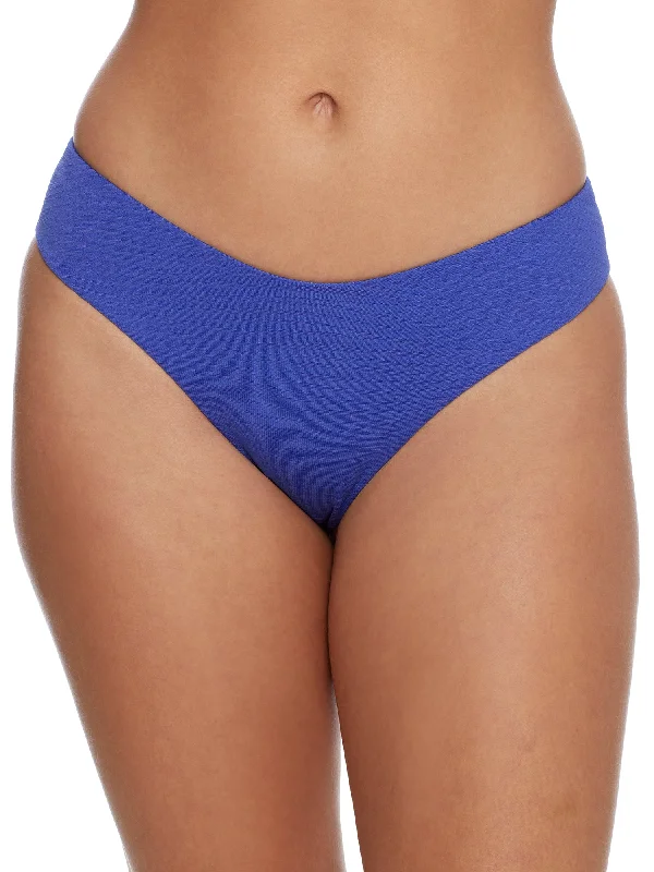 Bare Women's Hi-Cut Scoop Bikini Bottom Printed bikini, Fun, Vibrant, Trendy