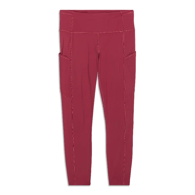 Fast And Free High Rise Legging - Resale Elegant Metallic Leggings