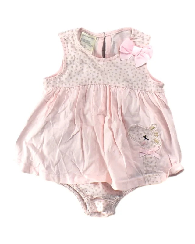 First Impressions Sleeveless Bodysuit Dress 12M Comfortable T-shirt Bodysuit