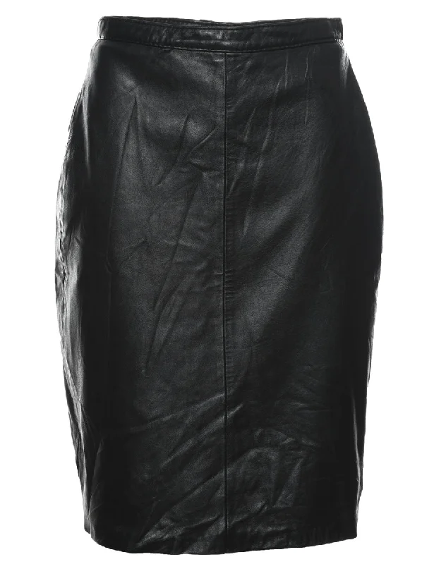 Pencil Shape Skirt - M velvet skirt glossy