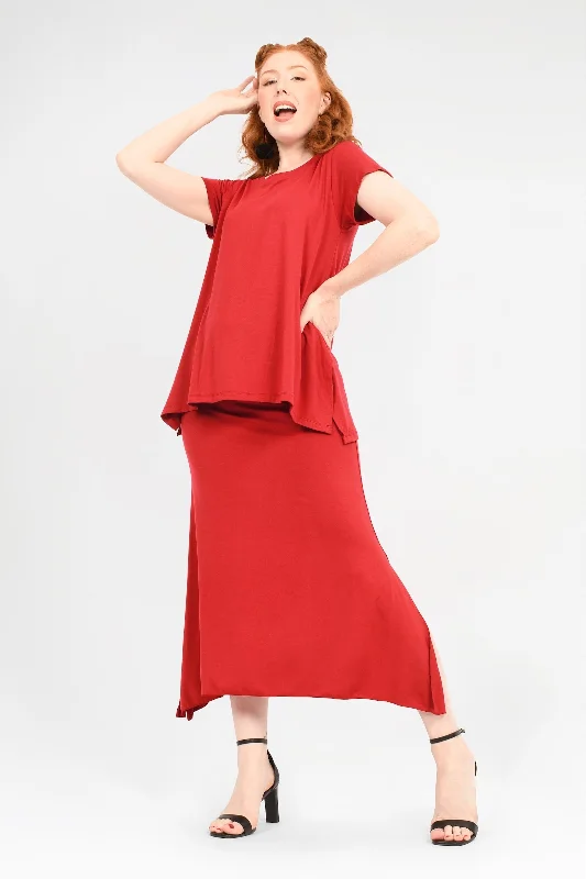 Nala Maxi Skirt chiffon skirt flowing