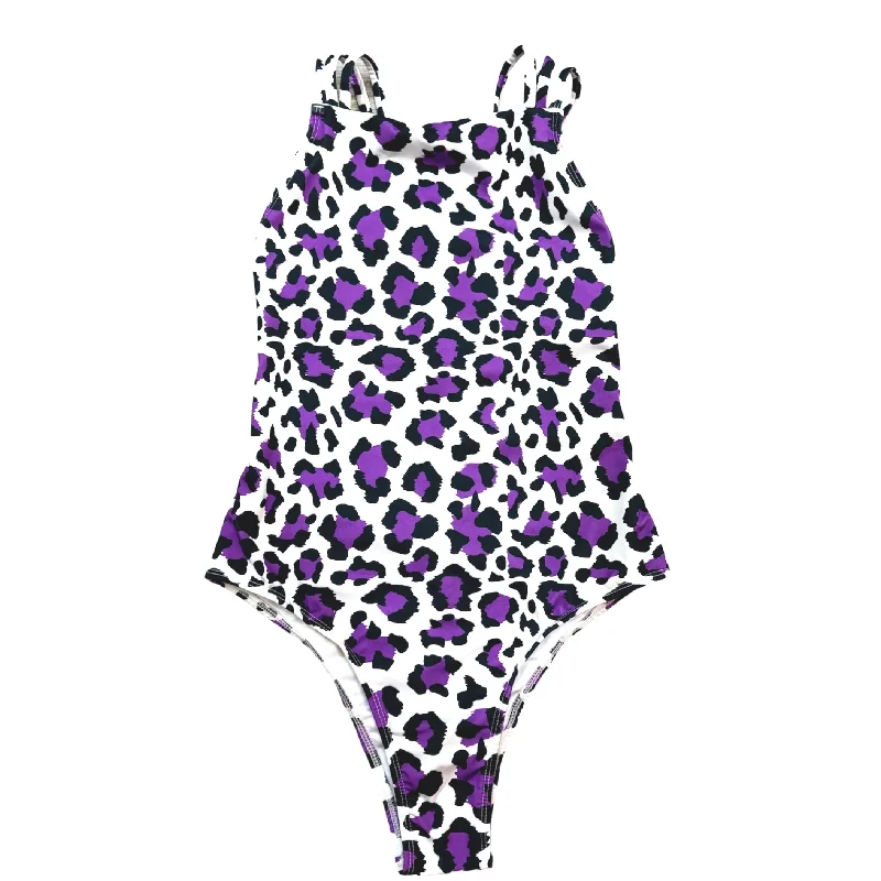 Bodysuit animal print 03144 Elegant Satin Bodysuit