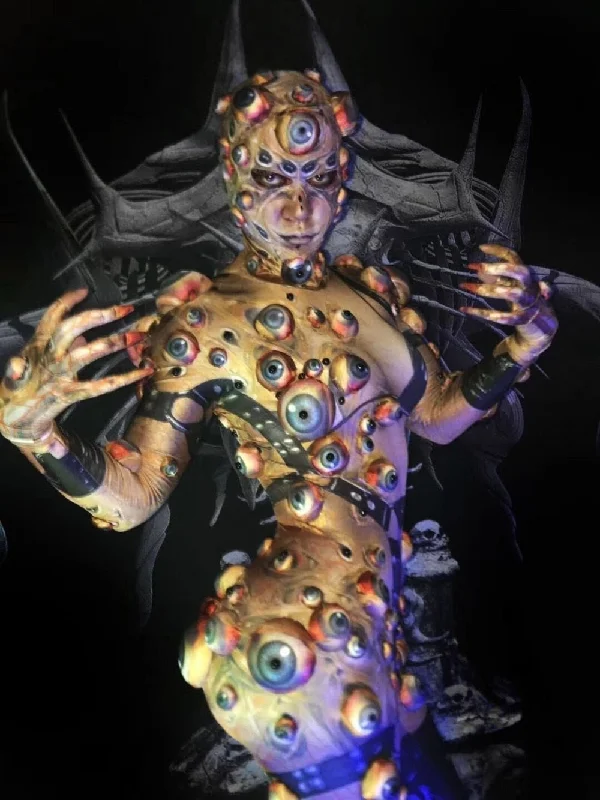 Eyeballs Printed Bodysuit Costume Comfortable Bodysuit for Layering