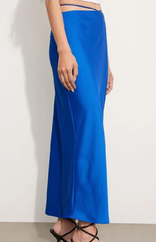 Envii - ENCOPPER SKIRT 6785- Blue relaxed fit skirt