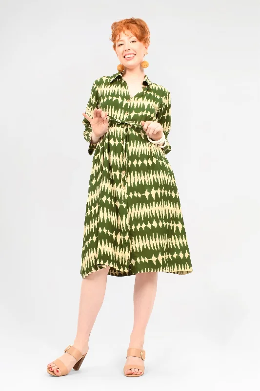 Kelsey Jacket Dress Cotton Fabric Linen Fabric Terry Fabric