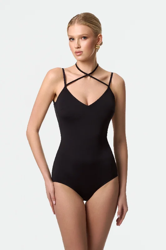 Bodysuit «Camilla» Fashionable Turtleneck Bodysuit