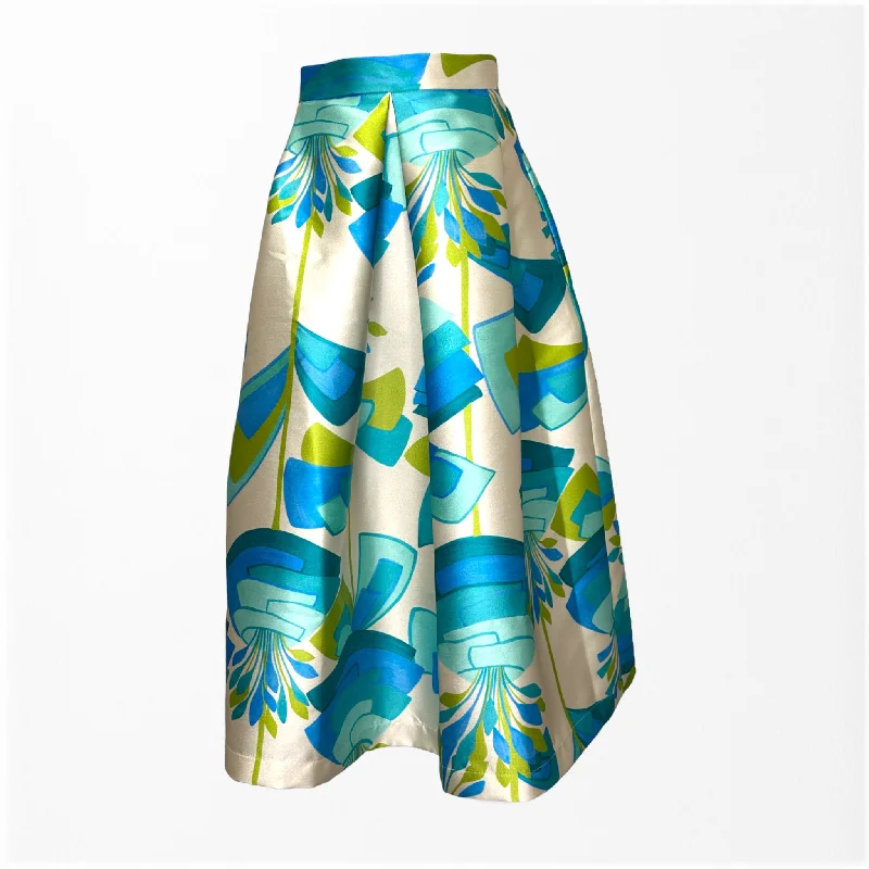 FLORAL TURQUOISE