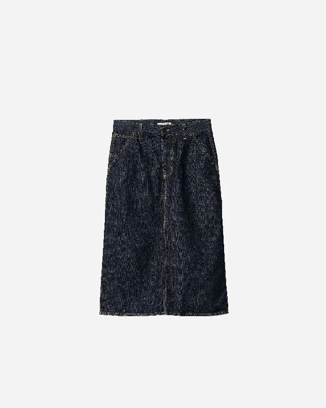 Single Knee Skirt leather skirt sleek