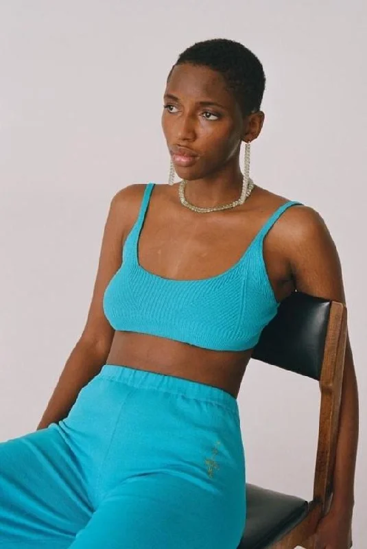 Waloma Crop Top Boxy Fit Fitted Loose