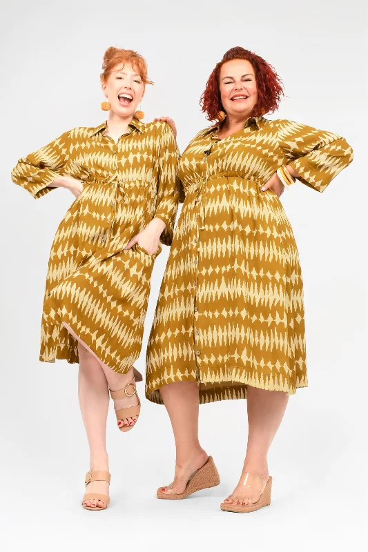 Kelsey Jacket Dress Rayon Fabric Velvet Fabric Corduroy Fabric