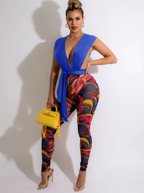 Two Piece Crop Top Bodycon Legging Pants Set Beaded Sequined Faux Fur