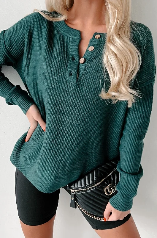 Joni Henley Sweater (Hunter)