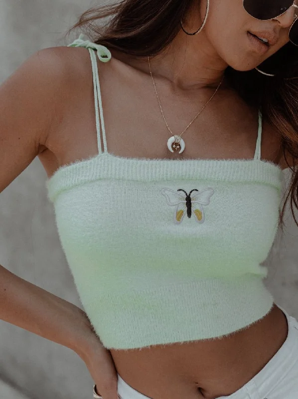 Meet Me Outside Butterfly Tank Top