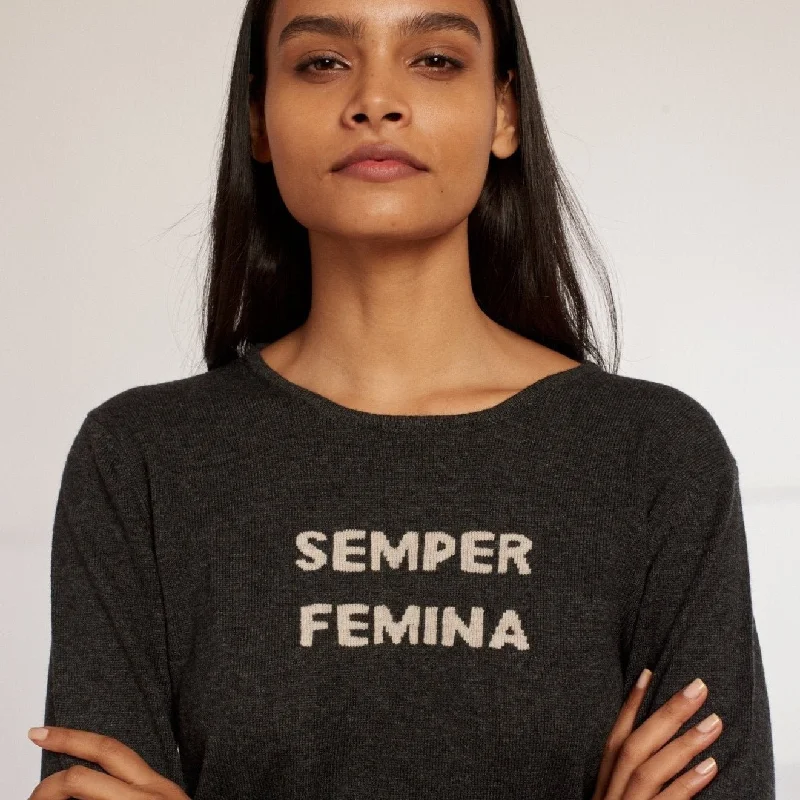 Semper Femina Cashmere Blend Sweater