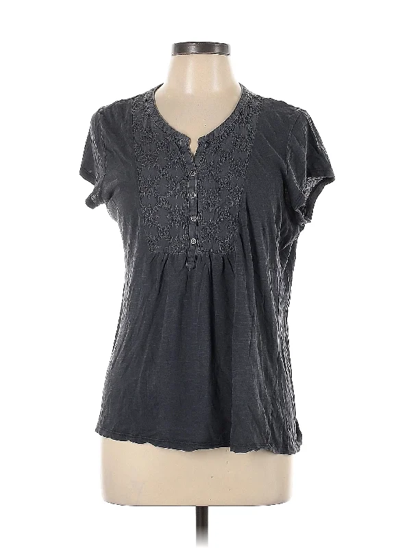 Short Sleeve Henley